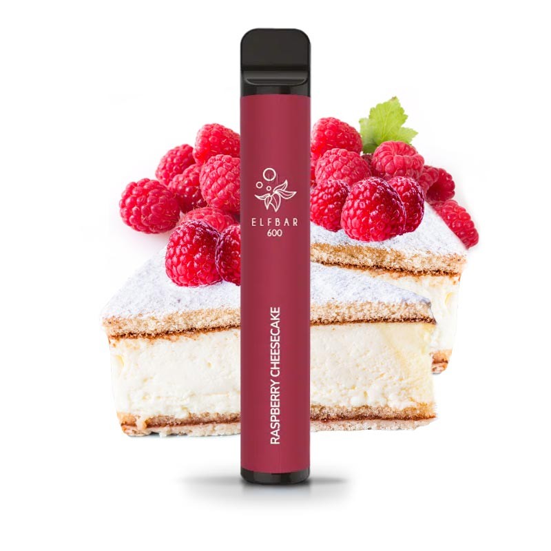 Elf Bar 600 - Raspberry Cheesecake 20mg Einweg E-Zigarette