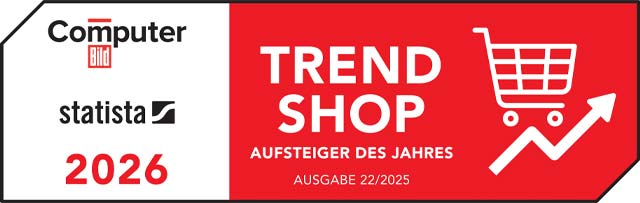 Auszeichnung Computer Bild - Trend Shop 2025/2026