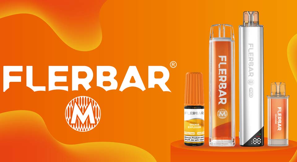 Flerbar - das ganze Sortiment bei Dampflager Alle Produkte von Flerbar im Angebot
