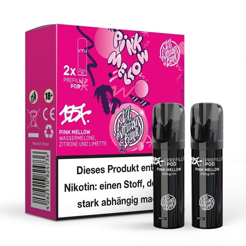 Preview: 187 Mehrweg Vape Prefilled Pod Pink Mellow
