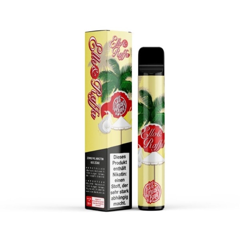 Preview: 187 Vape Einweg E-Zigarette Nikotinfrei