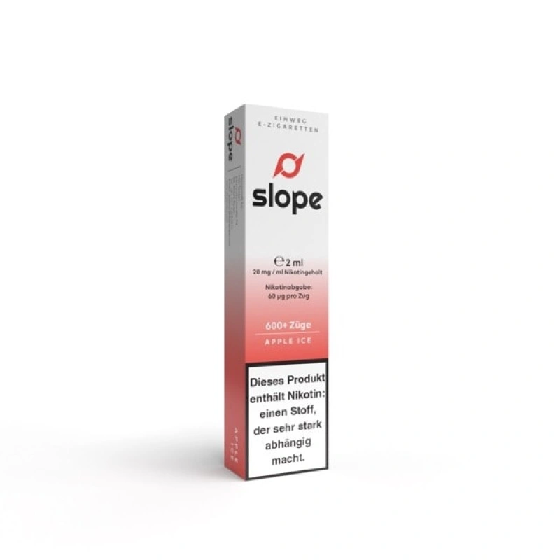 Slope Apple Ice Einweg E-Zigarette 20mg 600+ Züge