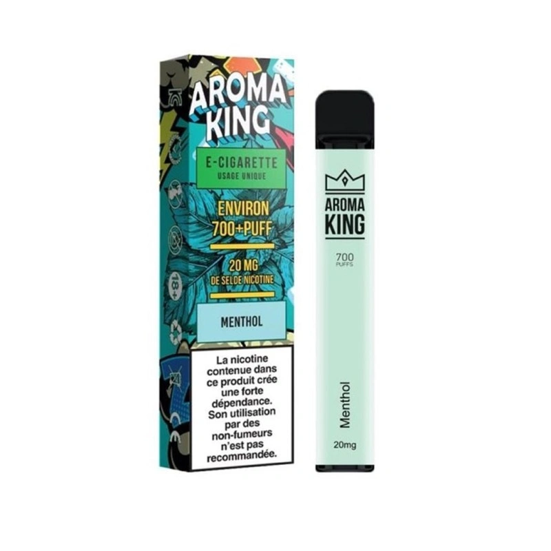 Aroma King Vape Bar E-Zigarette Menthol 20mg 700 Züge