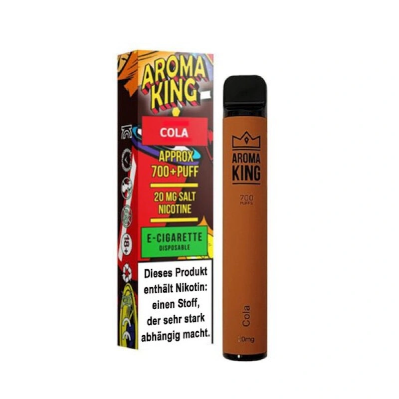 Aroma King 700 Vape Bar E-Shisha Cola 0mg ohne Nikotin
