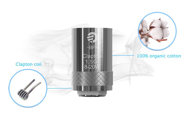 Preview: 5x Joyetech BF Clapton Coil - 1.5 Ohm