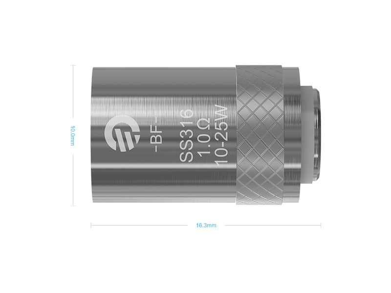 Preview: 5x Joyetech - BF Atomizer Head - SS316 0.5 Ohm / SS316 1.0 Ohm / SS316 0.6 Ohm