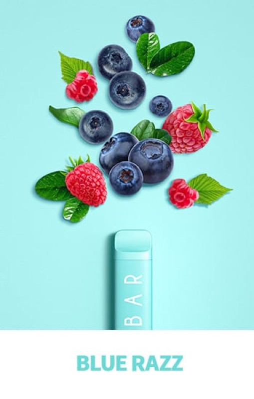 Preview: Elf Bar NC600 Blue Razz Vape - Einweg E-Zigarette 20mg 600 Züge