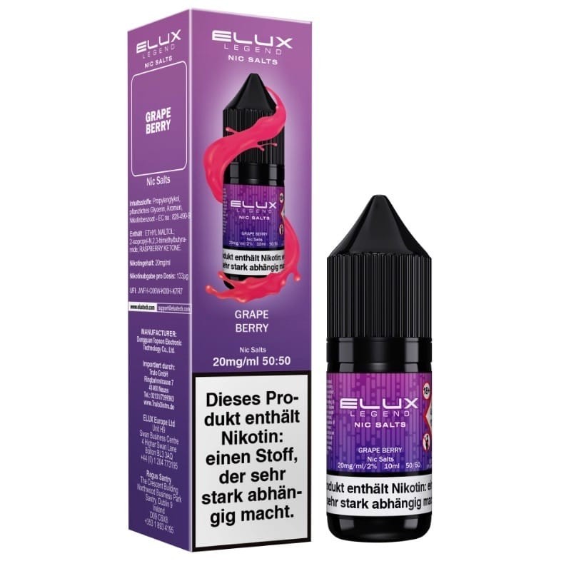Elux Liquid Grape Berry 