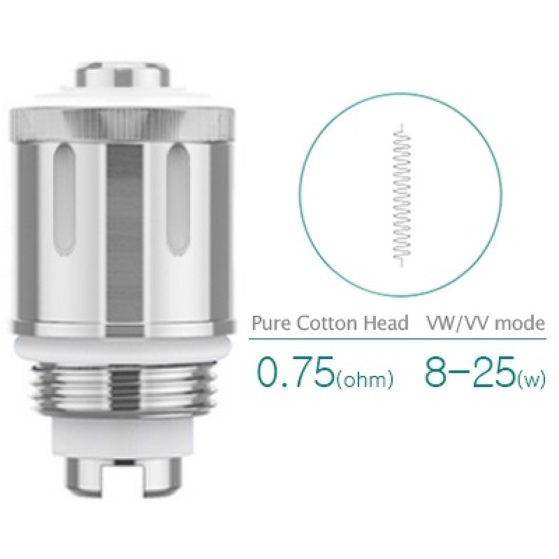 Preview: 5x Eleaf - GS Air Ersatzcoil - 0.75 Ohm / 1.5 Ohm / 1.2 Ohm P