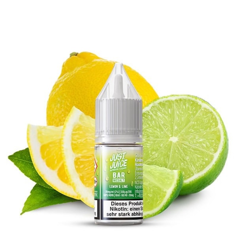 Just Juice Bar Range - Lemon lime
