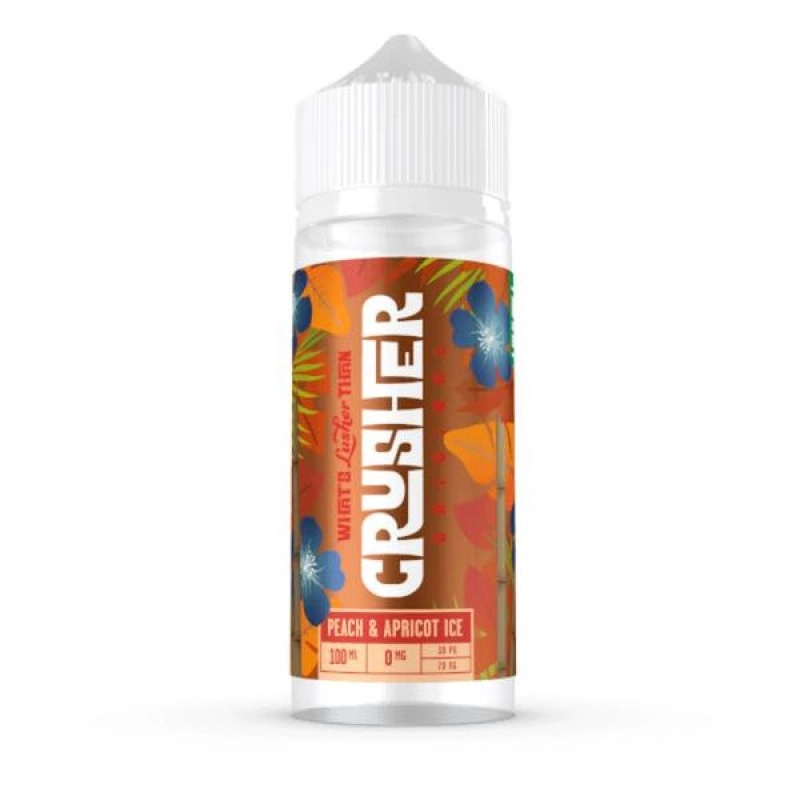 Peach & Apricot Ice Liquid 100 ml / 0 mg - CRUSHER