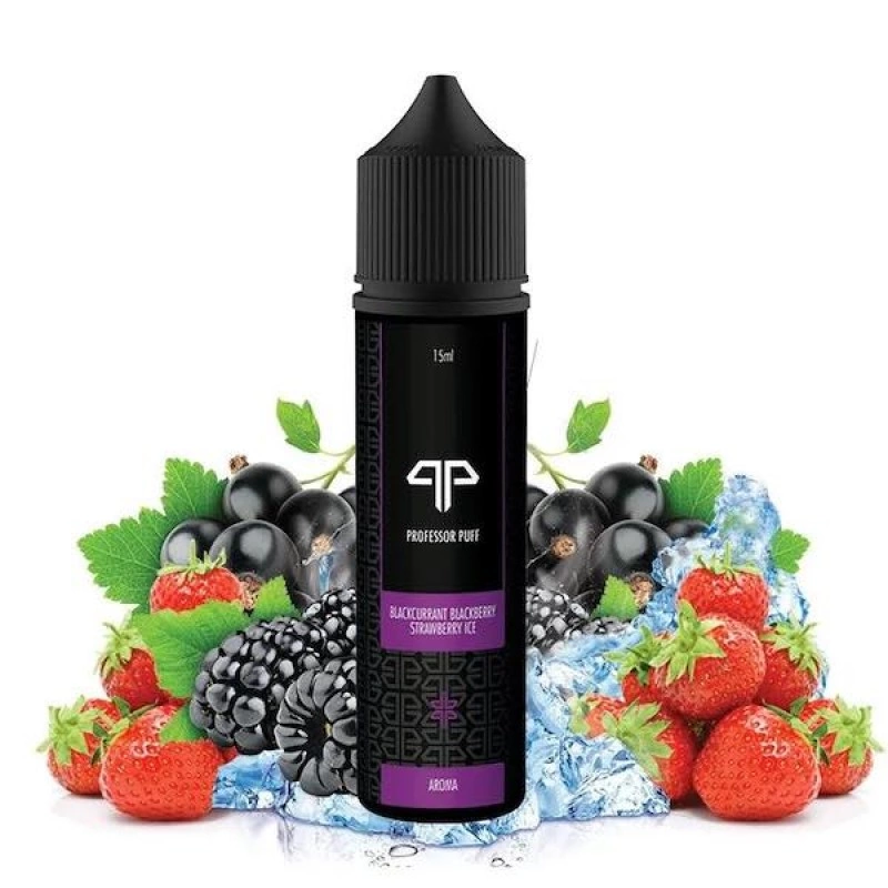 Blackcurrant Blackberry Strawberry ICE Aroma - Professor Puff