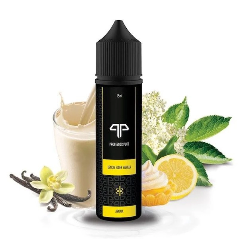 Lemon Elder Vanilla Aroma 15ml Longfill - Professor Puff