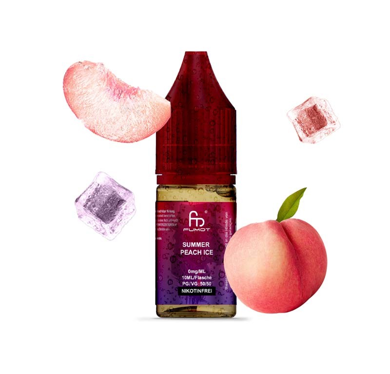 RandM Liquid 0mg - Summer Peach Ice