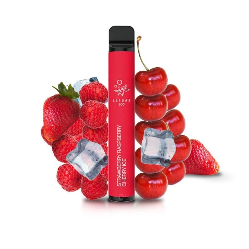 Elf Bar 600 - Strawberry Raspberry Cherry Ice Einweg E-Zigarette CP kaufen