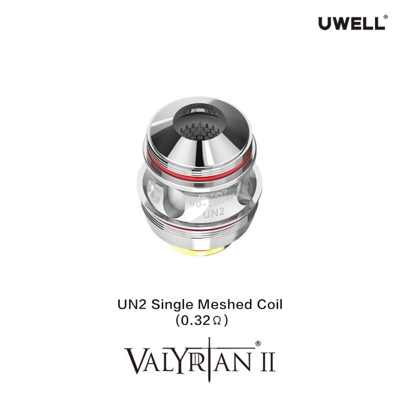 Uwell Valyrian 2 UN2 Single Mesh Coils 0.32 Ohm 2er Pack