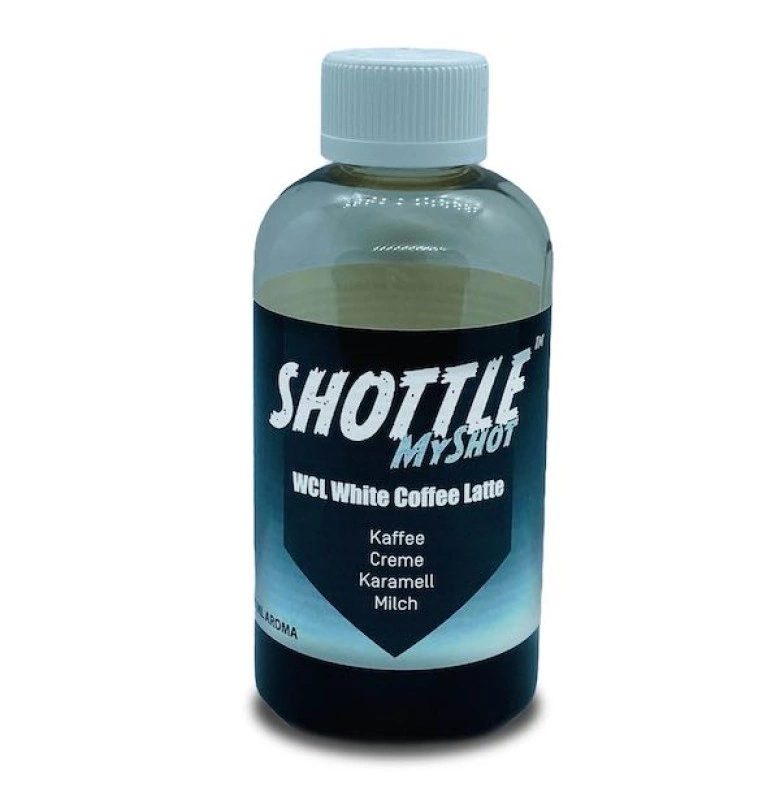 WHITE COFFEE LATTE - SHOTTLE MyShot 50 ml / 250 ml Aroma
