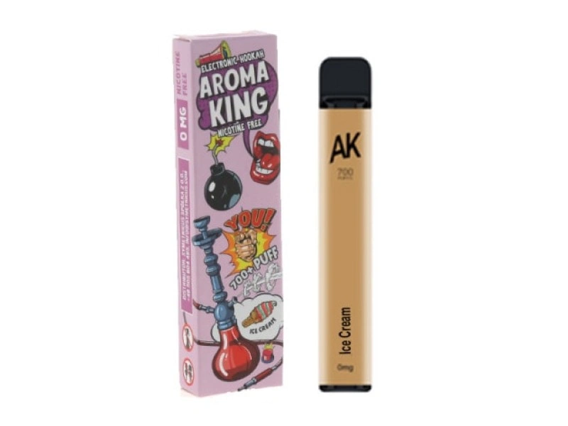 Aroma King 700 Vape Bar E-Shisha Ice Cream 0mg ohne Nikotin