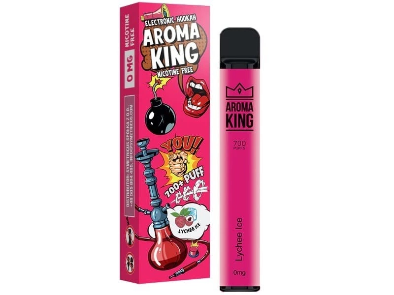 Aroma King 700 Vape Bar E-Shisha Lychee Ice ohne Nikotin
