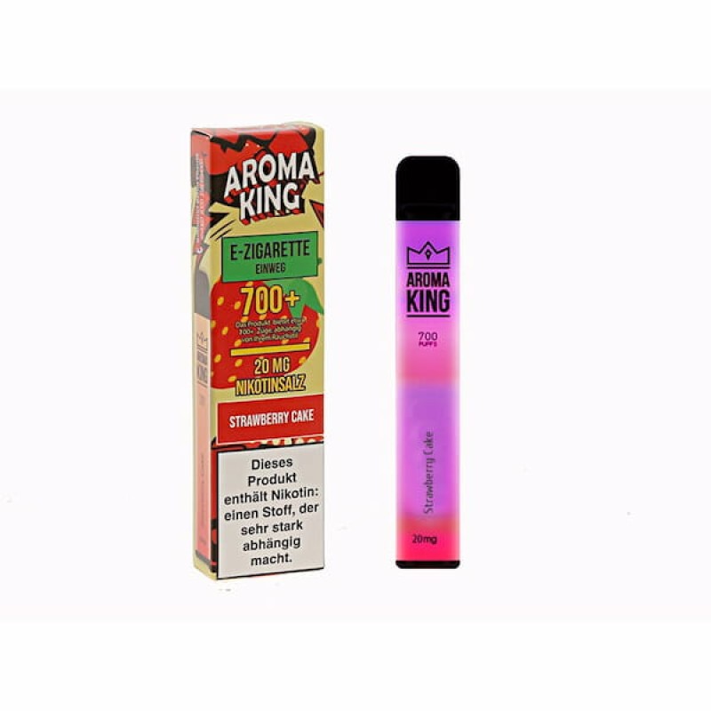 Aroma King Vape Bar Strawberry Cake 20mg kaufen? Dampflager