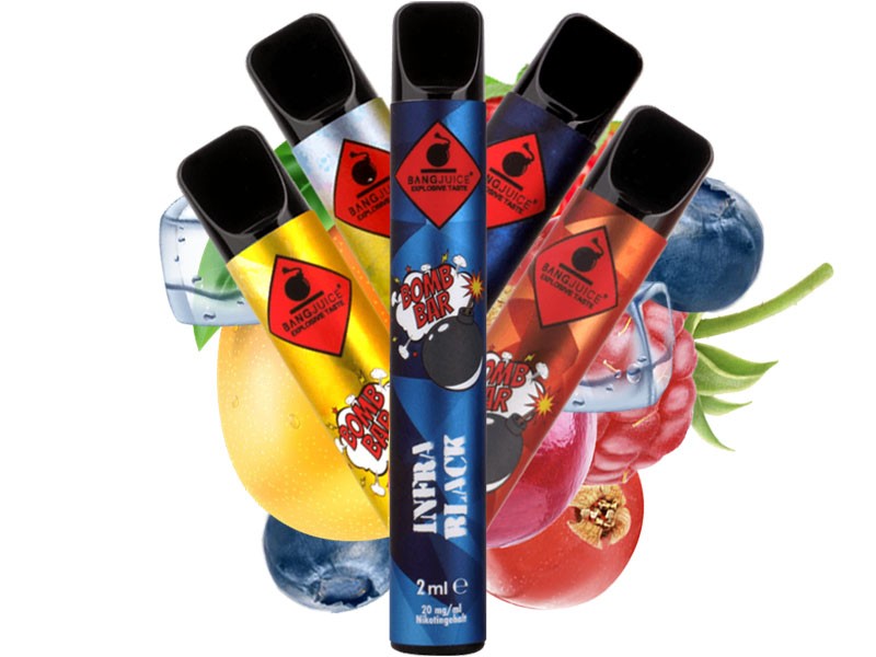Preview: Bang Juice Bomb Bar Einweg Vape 20mg E-Zigarette
