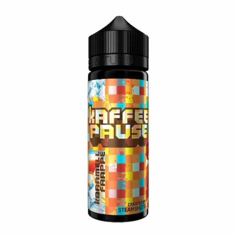 Steamshots - Kaffeepause Karamell Frappe Ice 20ml Aroma
