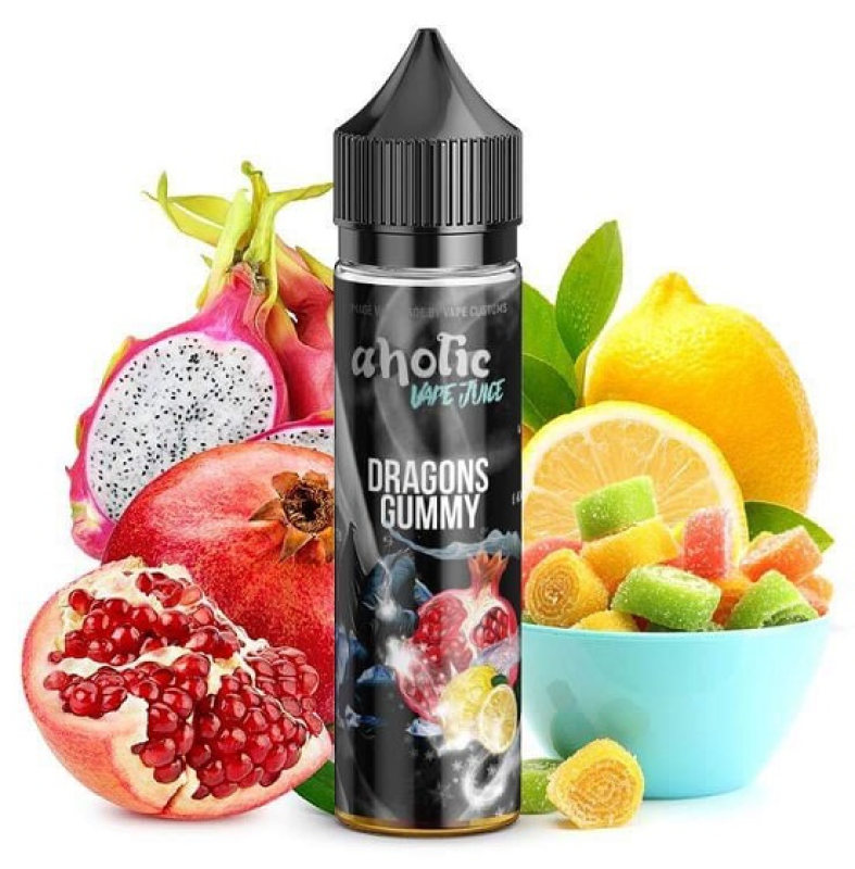 Dragons Gummy Aholic Vape Juice Aroma Liquid Dampflager