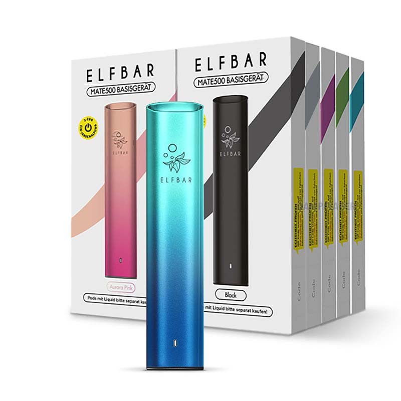 Preview: Elf Bar Mate 500 Akku - Aurora Bue