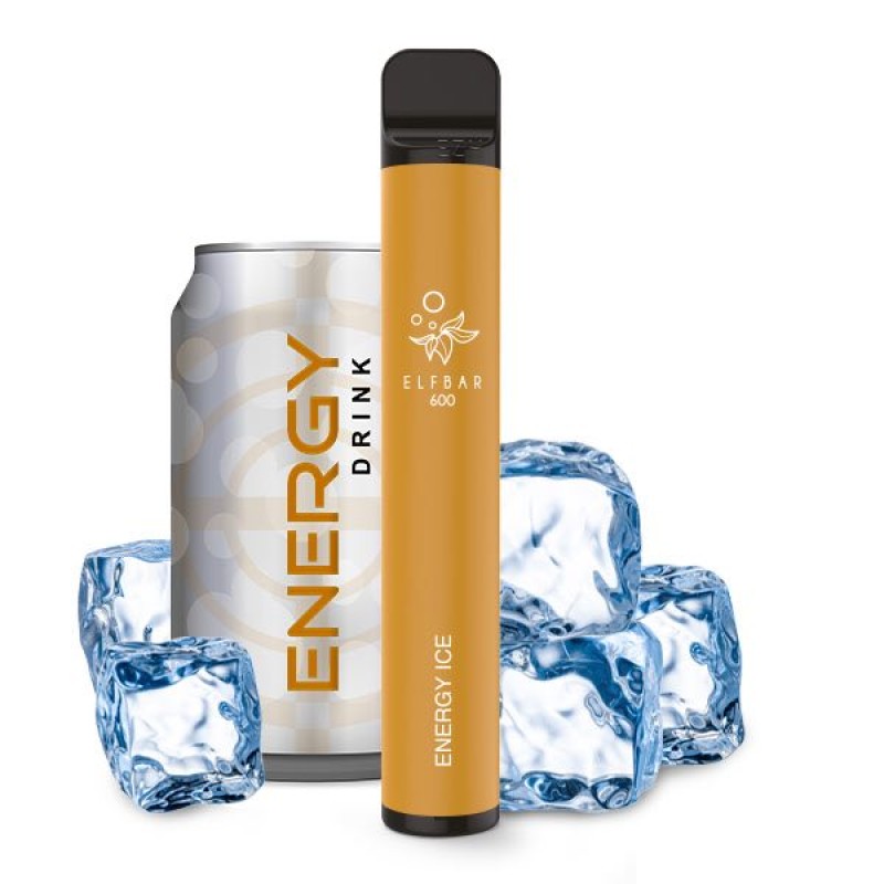 Elf Bar 600 - Energy Ice 20mg NicSalt E-Zigarette 600 Züge