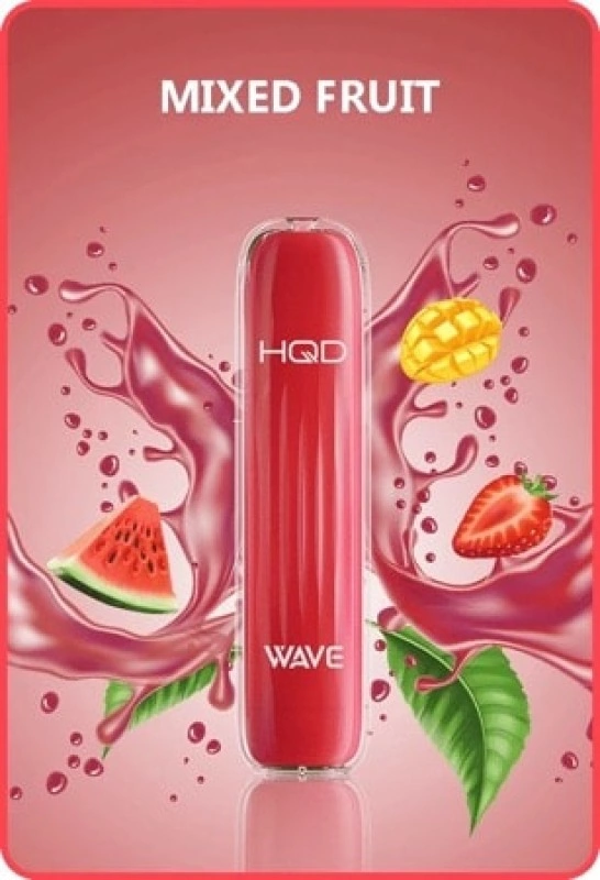 HQD Vape Wave MIxed Fruit 600 Einweg E-Zigarette 600 Züge 18mg