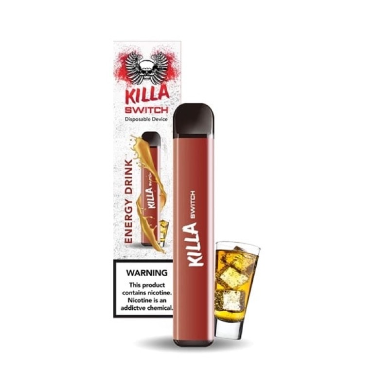 Preview: Killa Switch Vape Einweg E-Zigarette 600 Züge 20mg