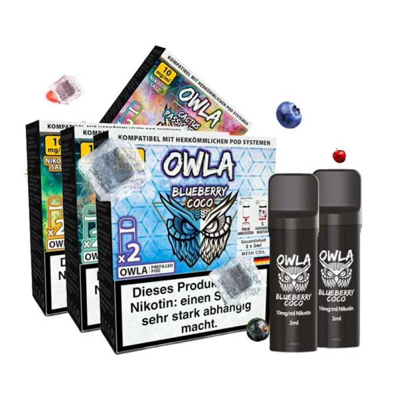OWLA Prefilled Pods - Elfa kompatibel