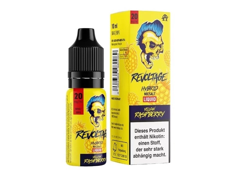 Revoltage Yellow Raspberry Hybrid Nikotin Liquid 10mg / 20mg