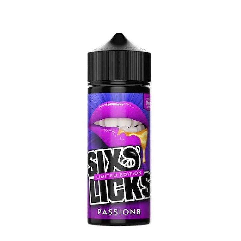Passion 8 100ml Liquid - by Sixs Licks