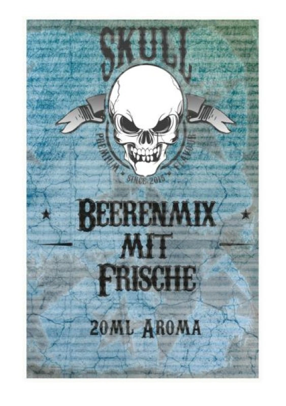 Beerenmix mit Frische - Skull Aroma 20ml