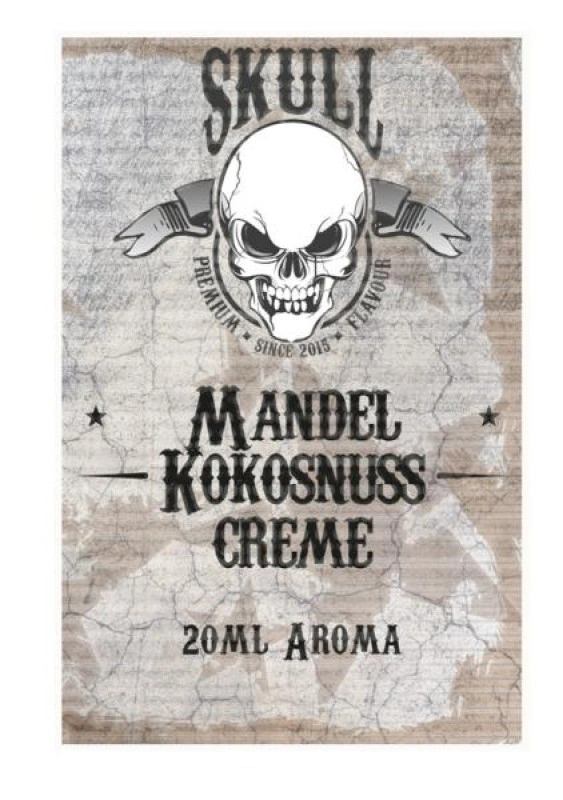 Mandel Kokosnuss Creme - Skull Aroma 20ml