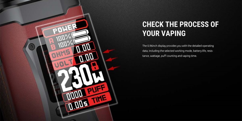 Preview: Smok Morph 2 230W Akkuträger Box Mod