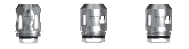 Preview: SMOK - Baby V2 A1 A2 A3 / S1 S2 Mesh Coils Verdampferköpfe 3er Pack