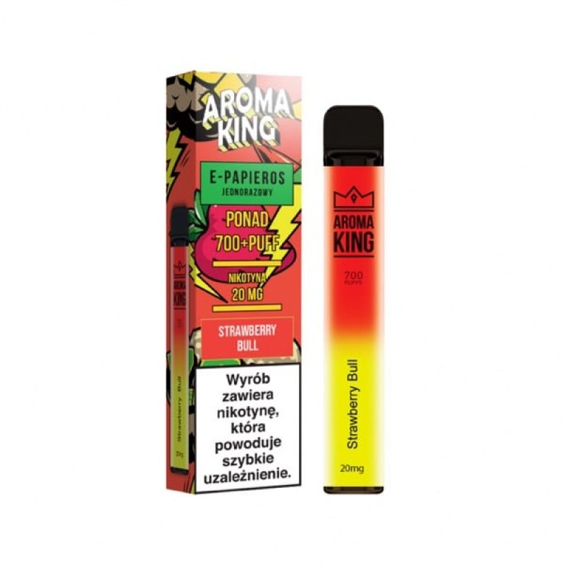 Aroma King Vape Bar Strawberry Bull20mg kaufen? Dampflager