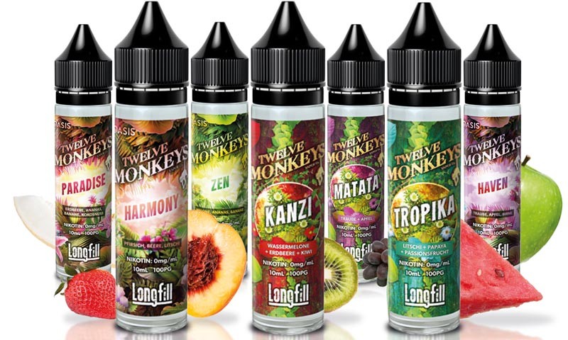 Preview: Twelve Monkeys Aroma Longfill 10ml
