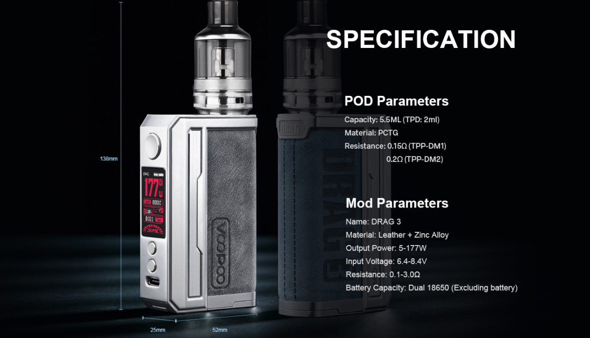 elfbar nachfll pod luft aus VooPoo Drag X Plus - Mod | So Fly