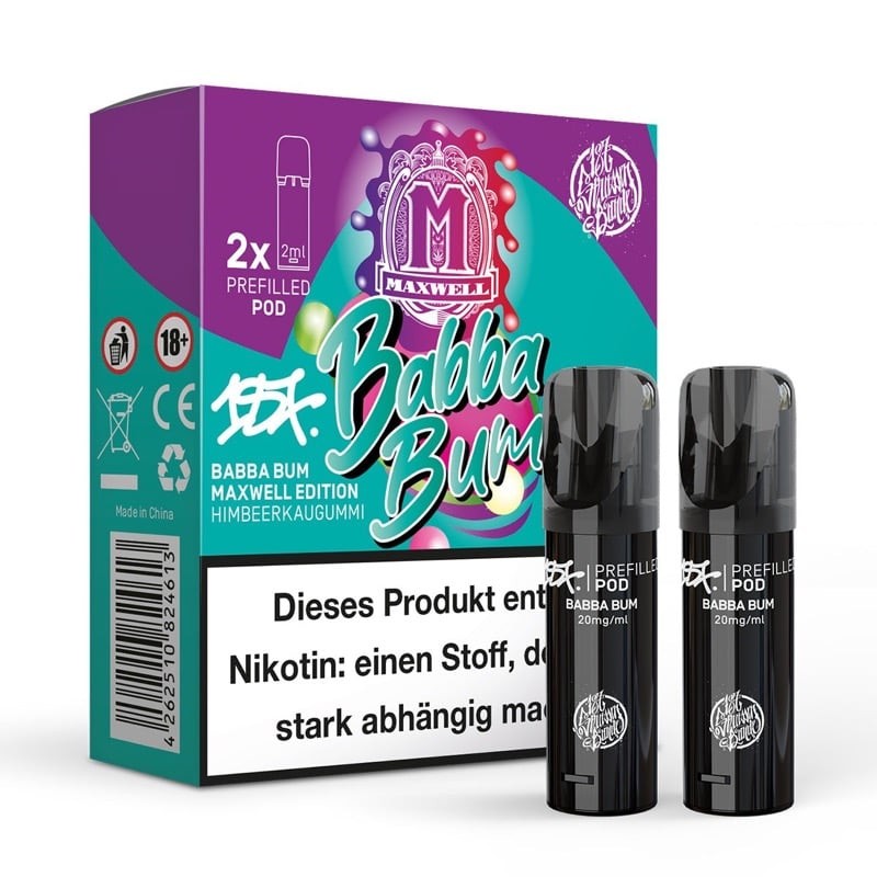 187 Mehrweg Vape Prefilled Pod Babba Bum