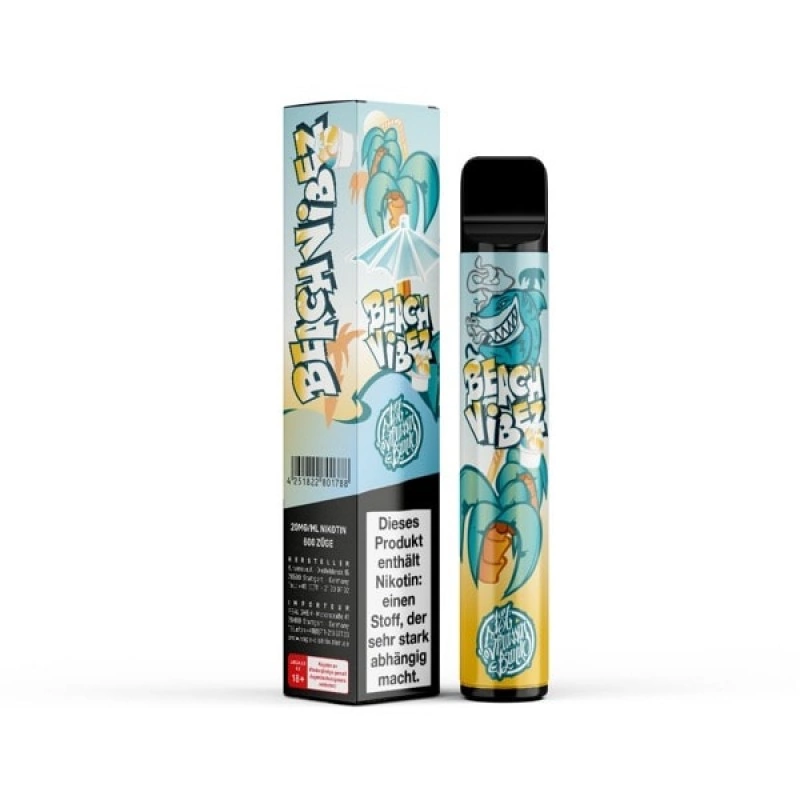 Beach Vibes 187 Vape Einweg E-Zigarette 20mg 600 Züge