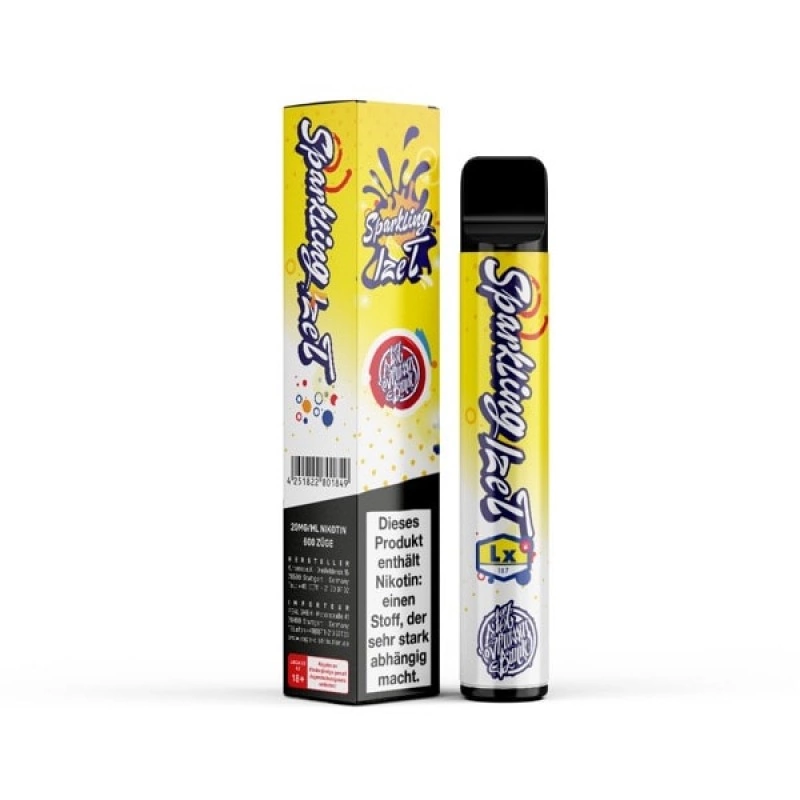 Sparkling Ice T 187 Vape Einweg E-Zigarette 20mg 600 Züge