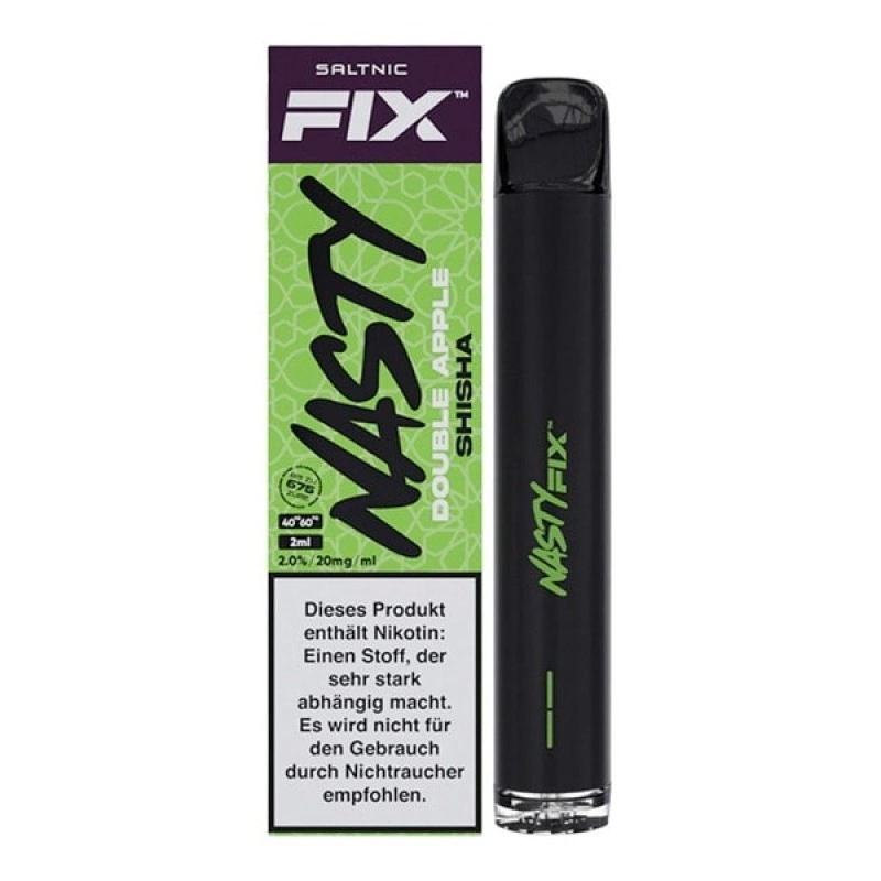 Nasty Fix Einweg E-Zigarette 20mg 675 Züge