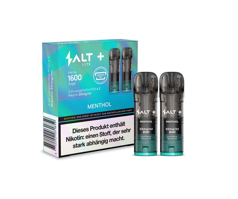 Salt Plus Lite Pods - Menthol