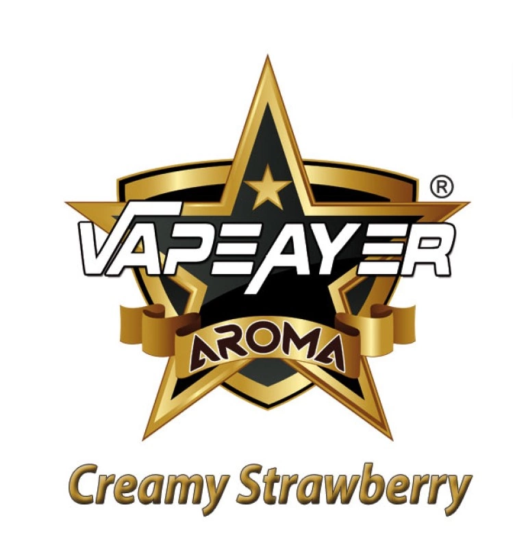 VapeAyer Cream Strawberry - 10ml