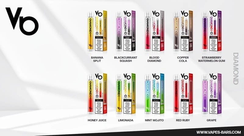 Vapes Bars Diamond 600 Einweg E-Zigarette 20mg