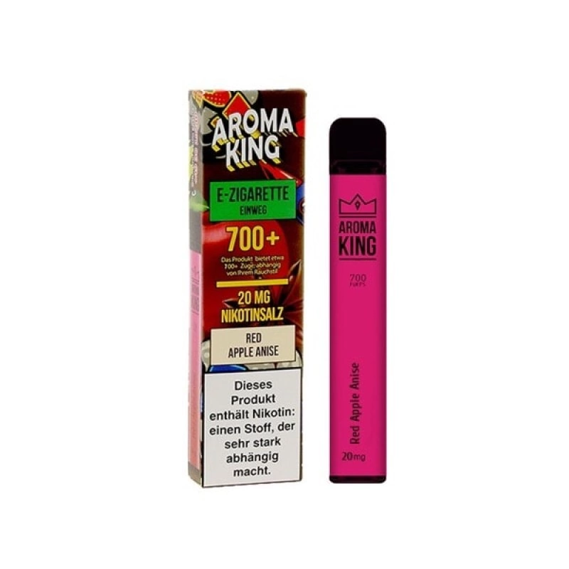 Aroma King Vape Bar Red Apple Anise 20mg 700 Züge