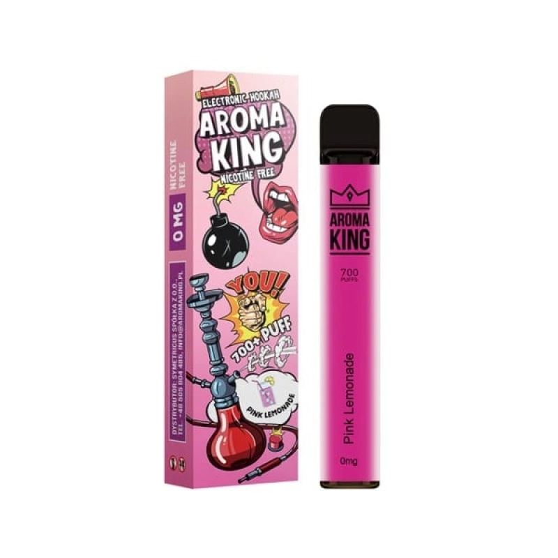 Aroma King 700 Vape Bar E-Shisha Pink Lemonade 0mg ohne Nikotin